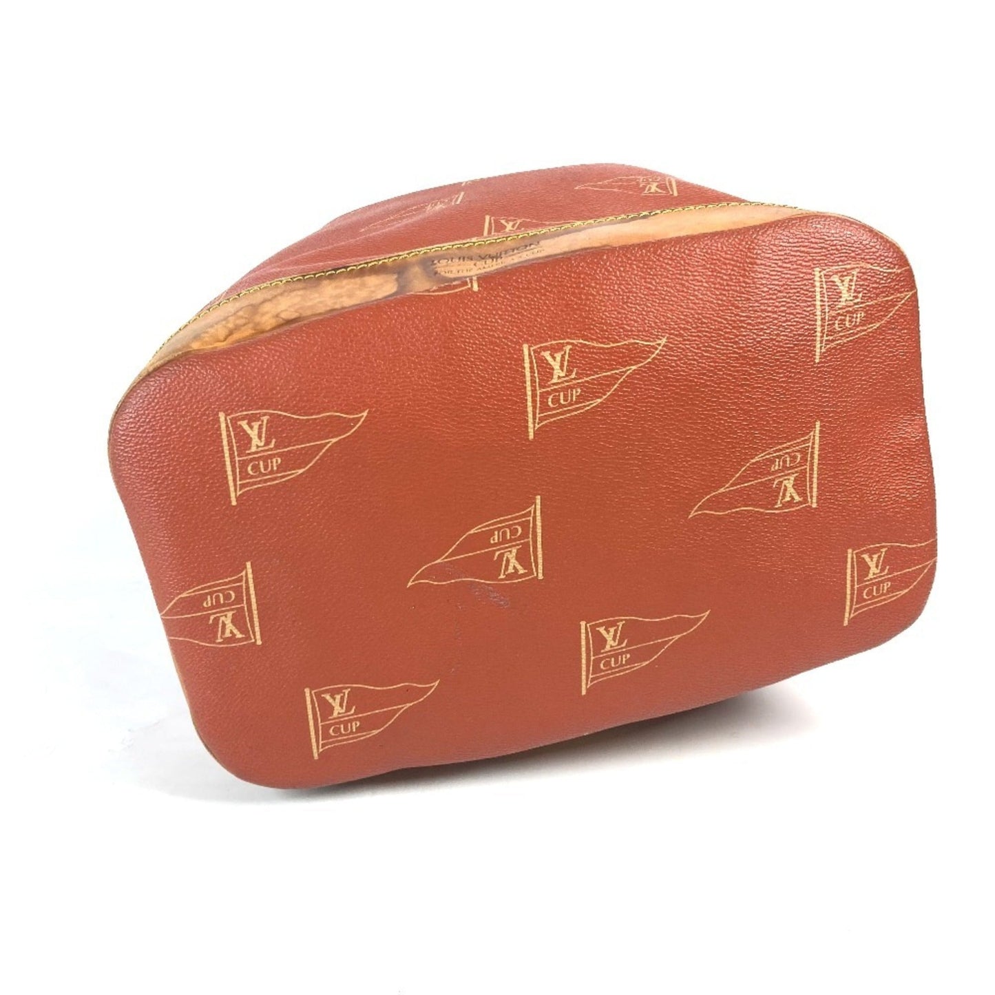Louis Vuitton Brown Pvc Leather Shoulder Bag