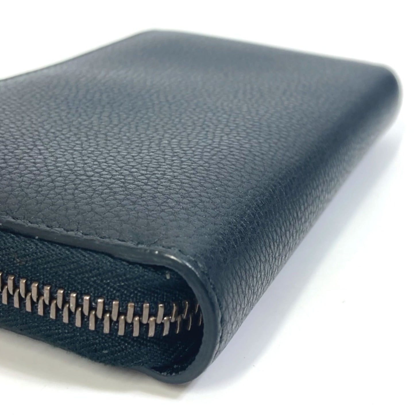 Gucci Black Leather Long Wallet (Bi-Fold)
