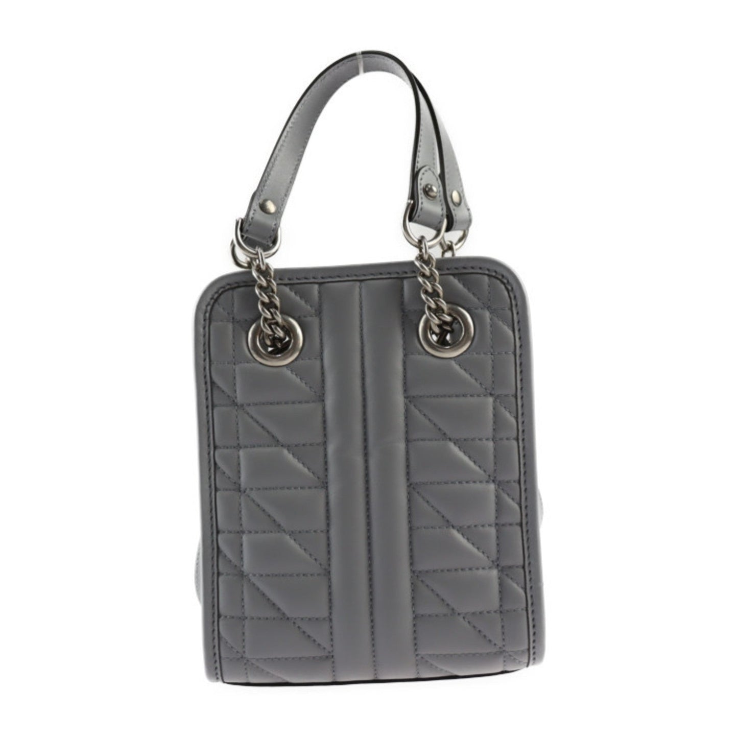 Gucci Gg Marmont Gray Leather Handbag Shoulder Bag Tote Bag