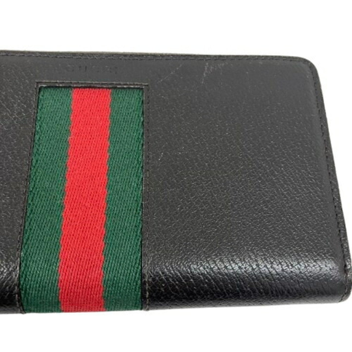 Gucci Brown Long Wallet (Bi-Fold)