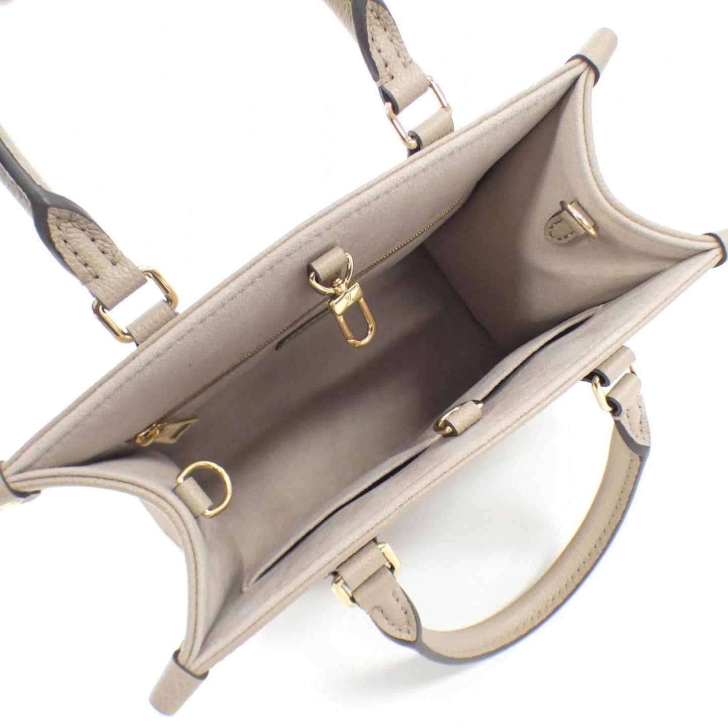 Louis Vuitton Tourterelle Leather Handbag Shoulder Bag