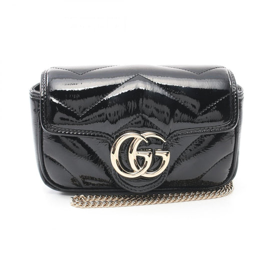 Gucci Black Leather Shoulder Bag ()