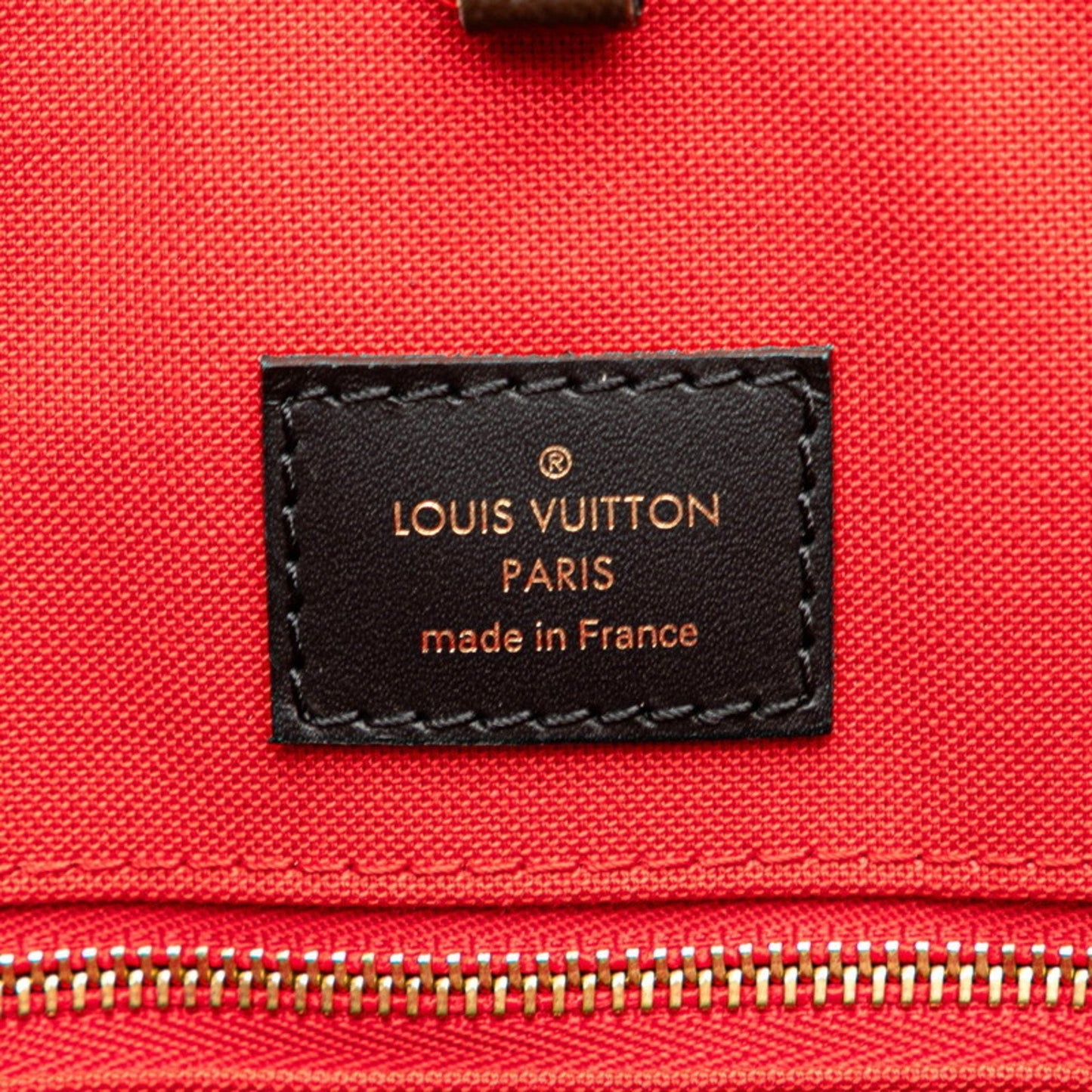 Louis Vuitton Monogram Reverse Brown Pvc Leather Shoulder Bag Tote Bag
