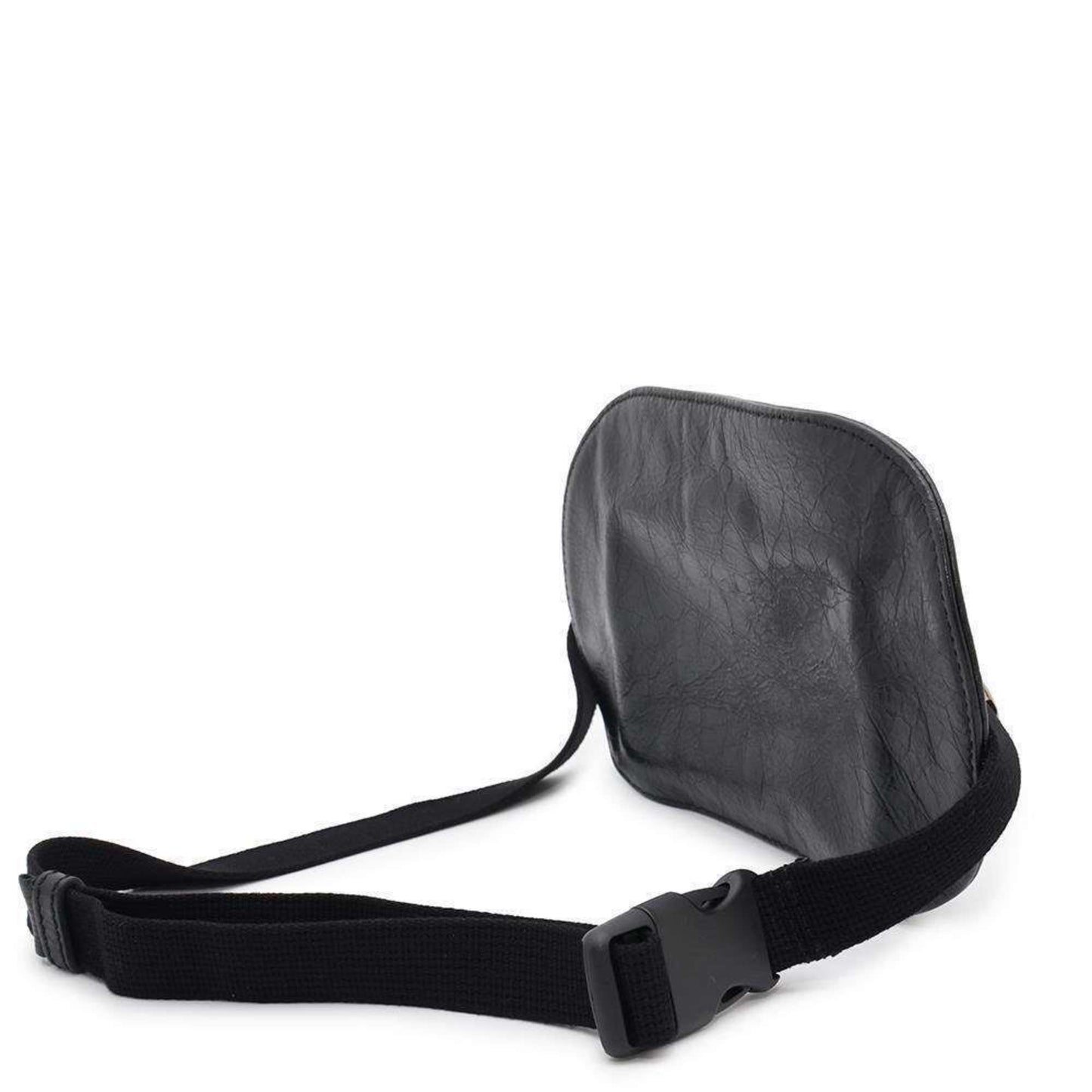 Gucci Black Leather Pouch Sling Bag