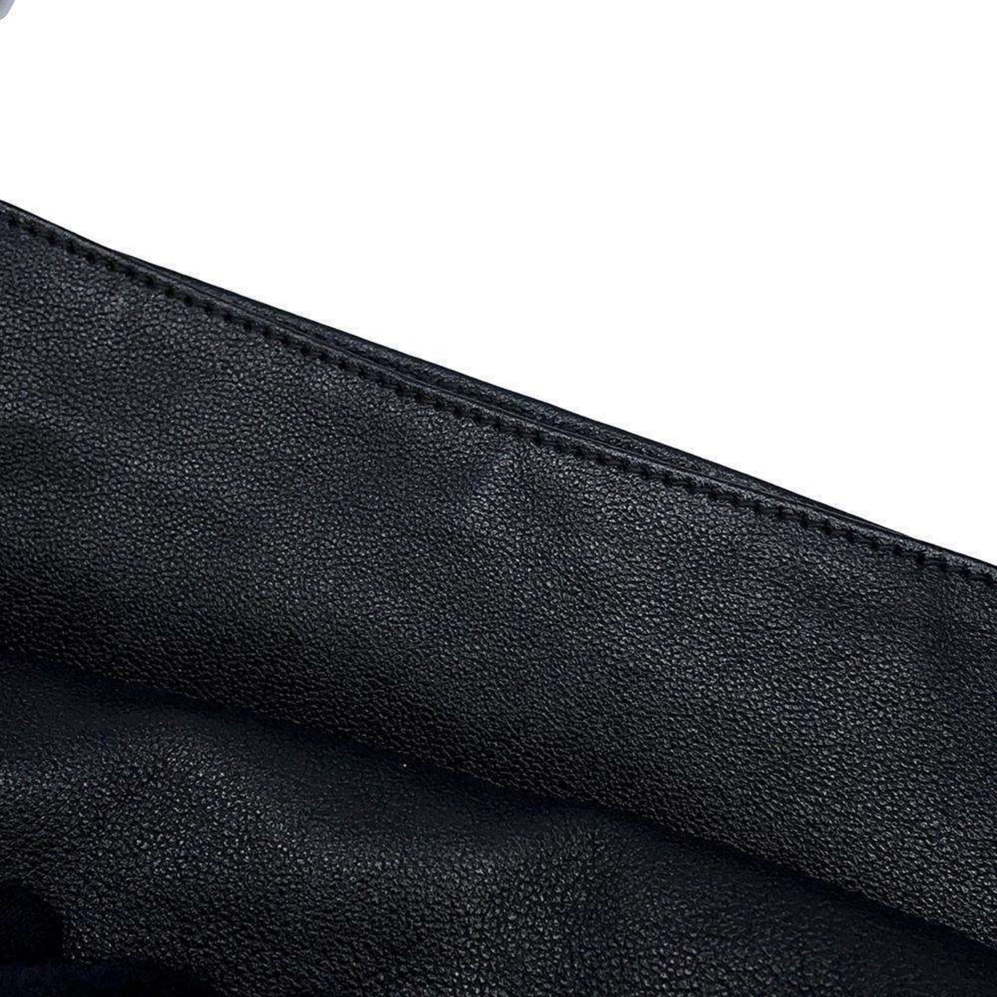 Gucci Black Leather Shoulder Bag Tote Bag