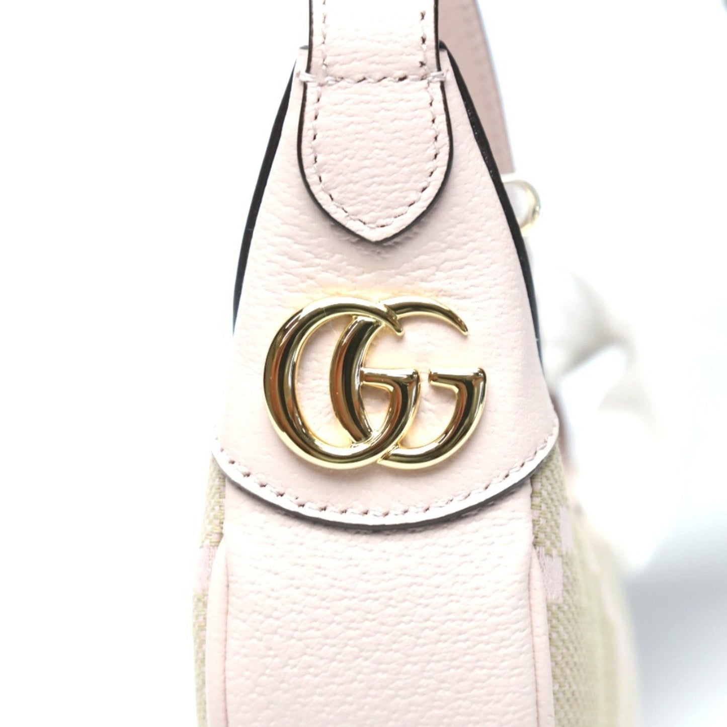 Gucci Pink Gg Canvas Handbag