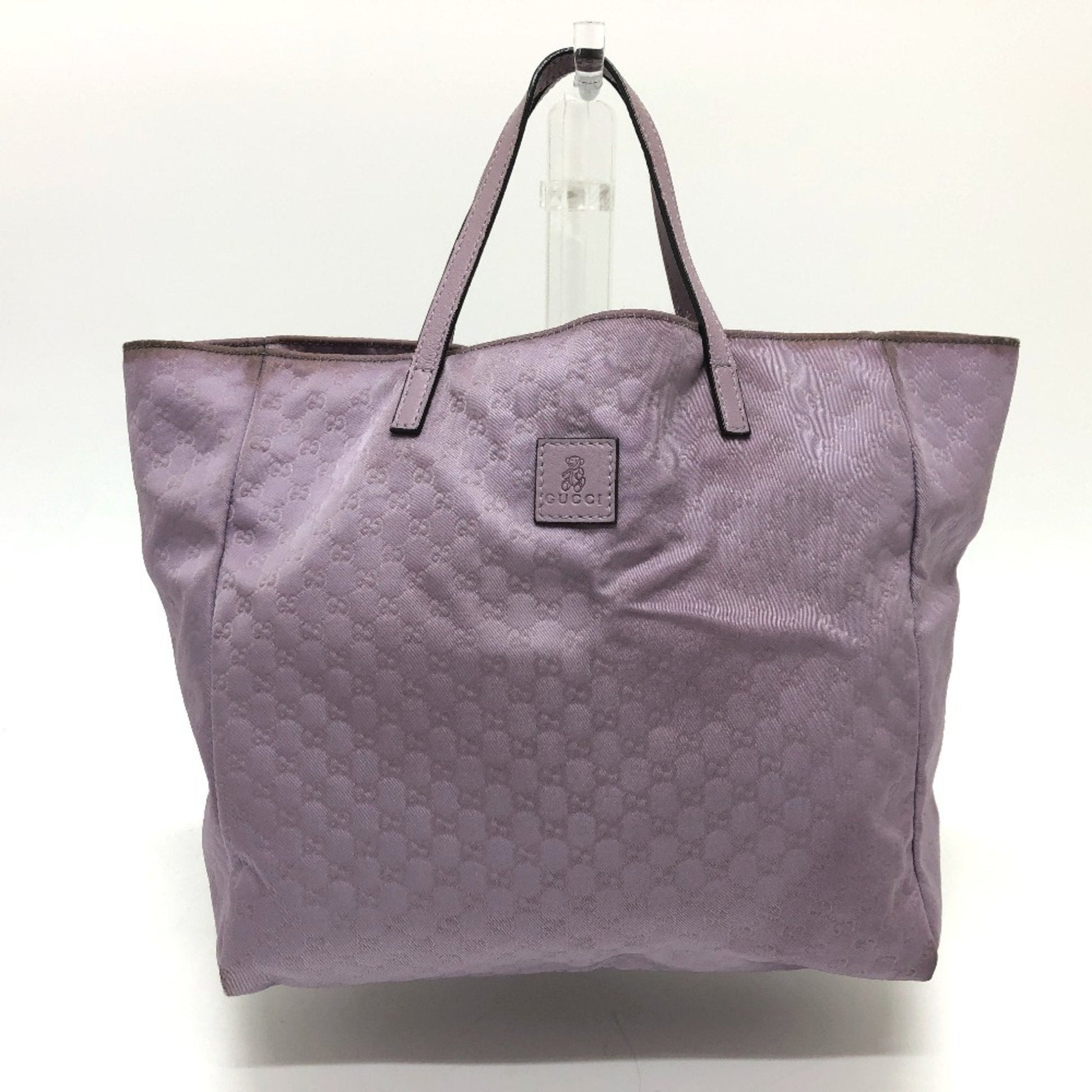 Gucci Purple Nylon Handbag ()