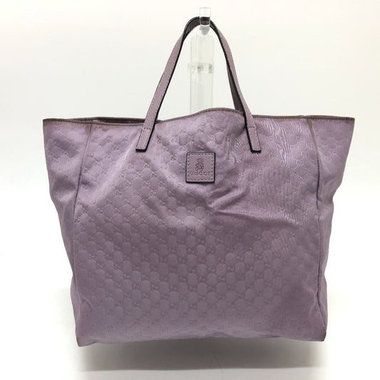 Gucci Purple Nylon Handbag ()