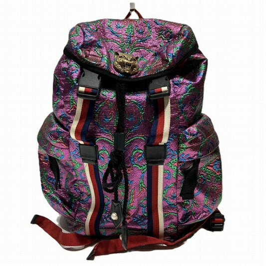 Gucci Multi-Color Pvc Backpack ()