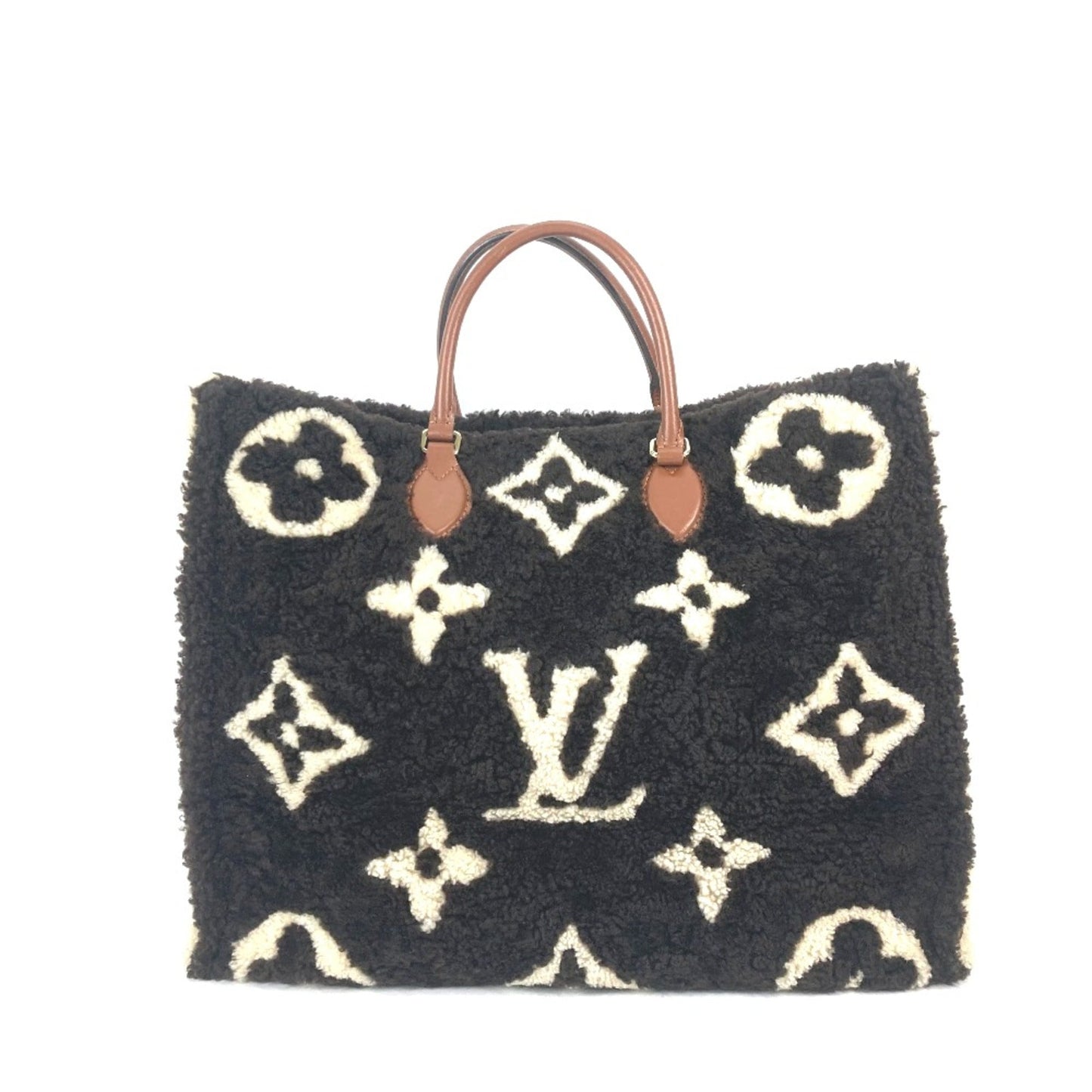 Louis Vuitton Brown Leather Shoulder Bag