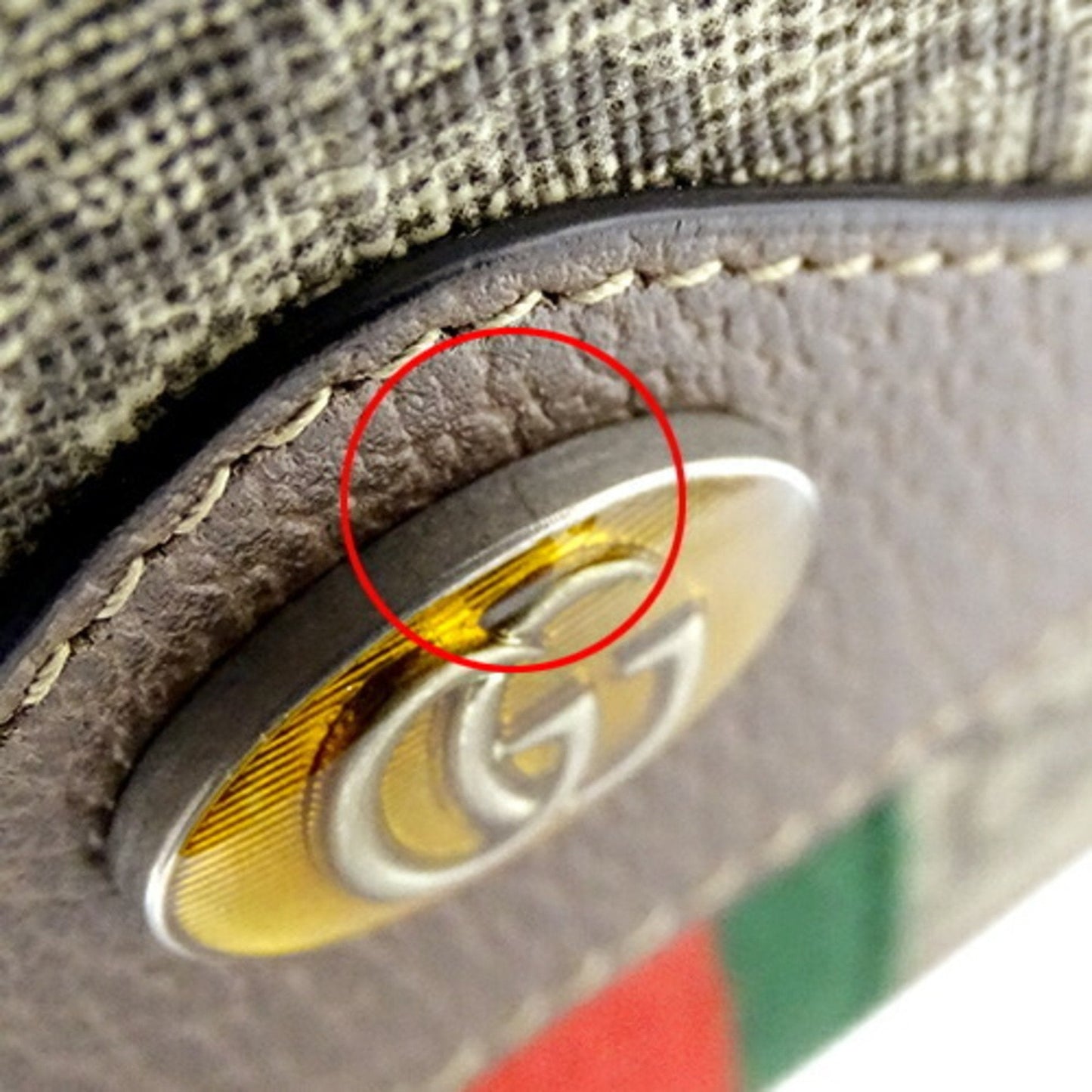 Gucci Brown Gg Supreme Sling Bag
