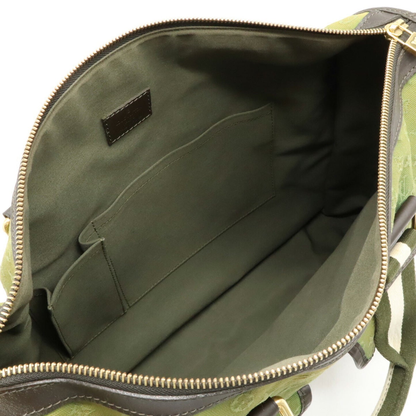 Louis Vuitton Monogram Mini Tst Khaki Canvas Leather Shoulder Bag
