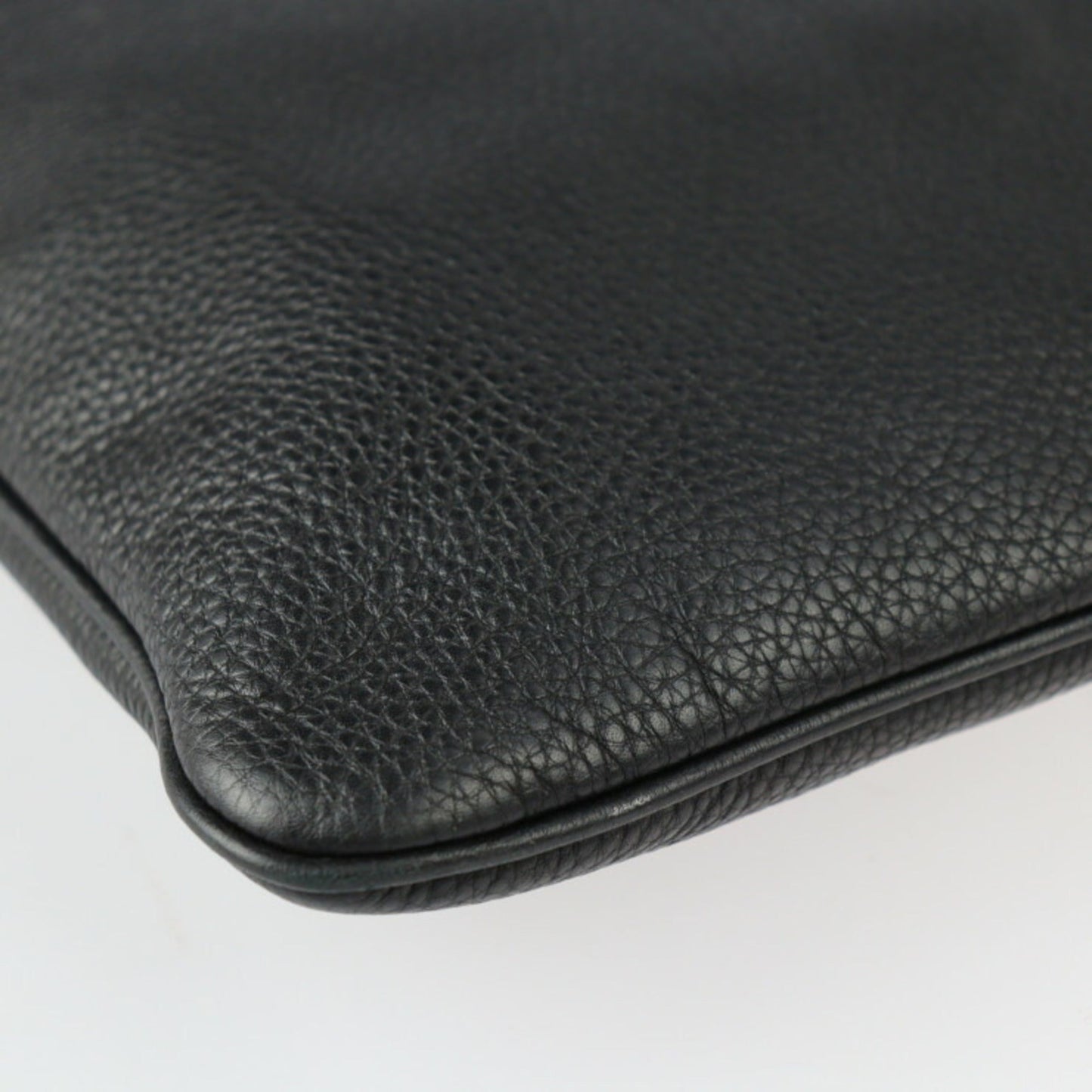 Gucci Black Leather Messenger Bag Shoulder Bag