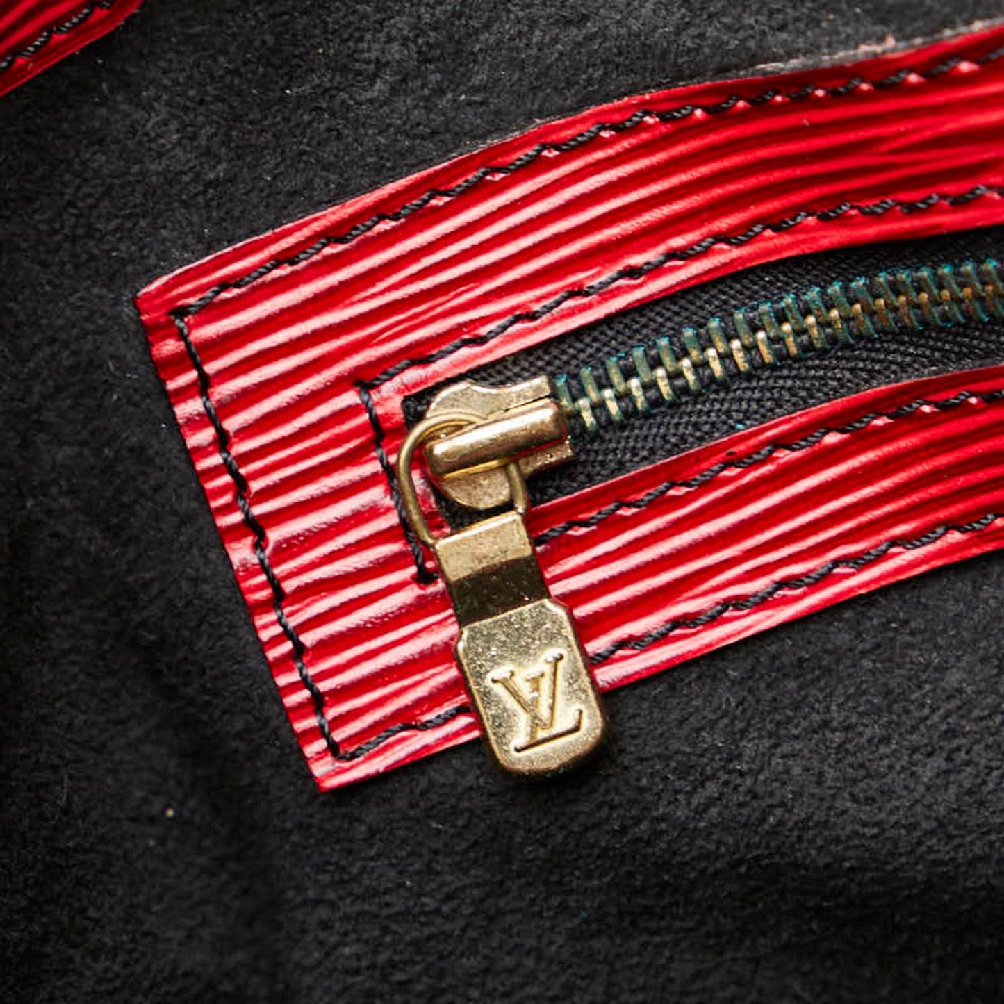 Louis Vuitton Castilian Red Leather Shoulder Bag