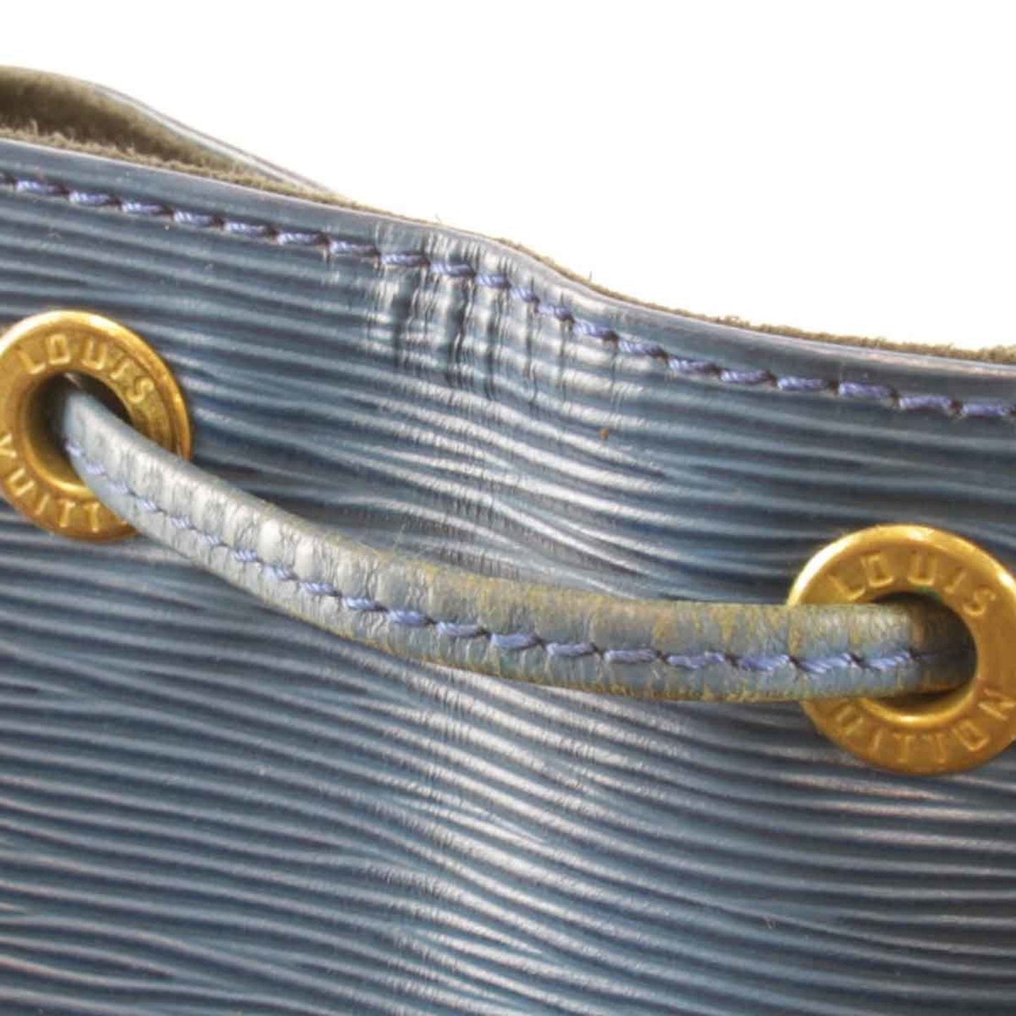 Louis Vuitton Blue Epi Leather Shoulder Bag
