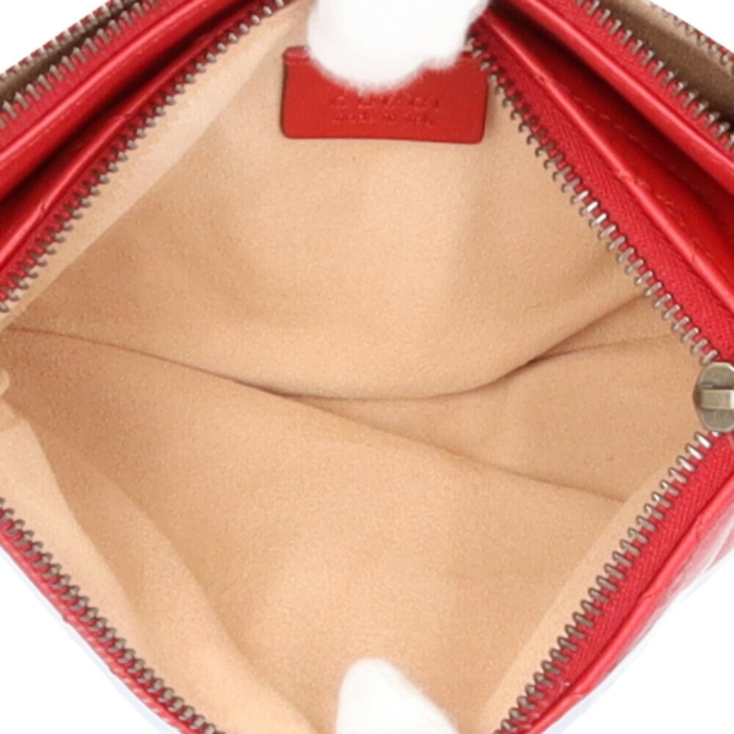 Gucci Red Color Leather Shoulder Bag