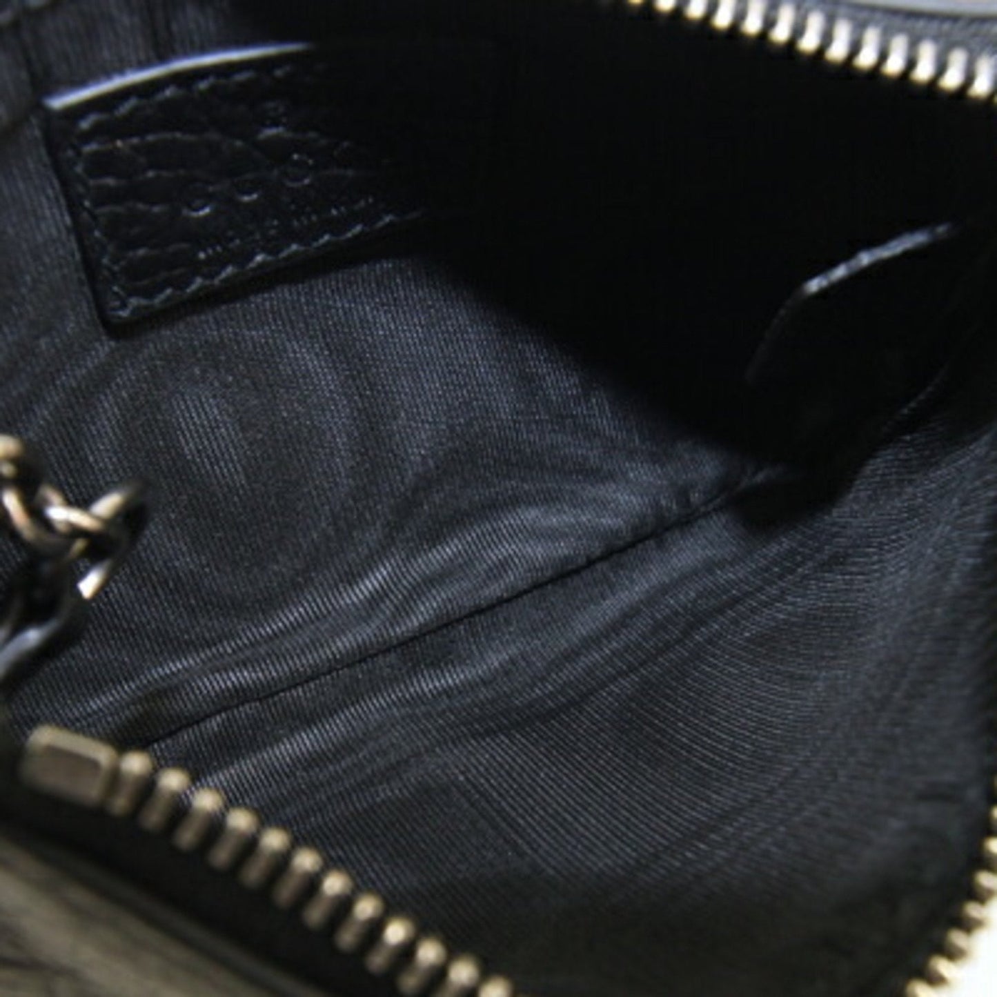Gucci Black Leather Coin Purse/Coin Case