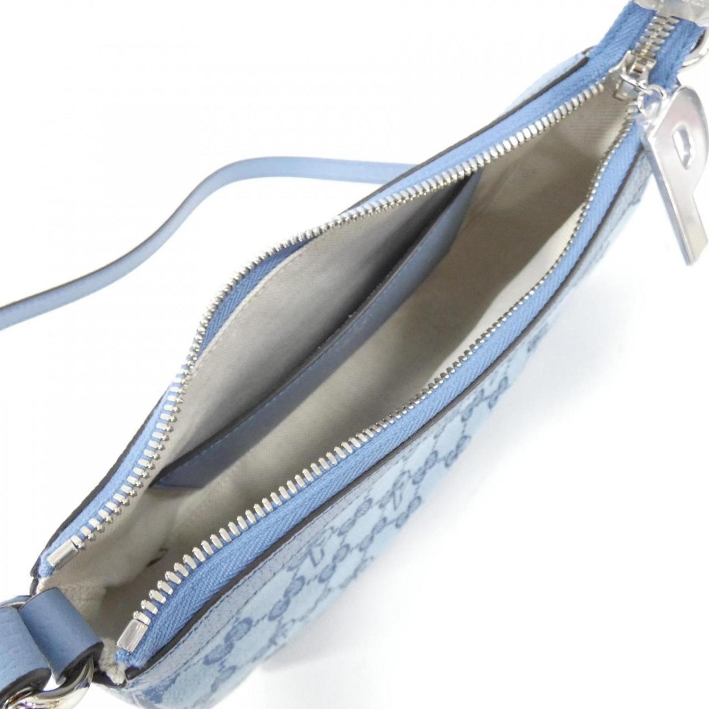 Gucci Gg Canvas Blue Gg Canvas Shoulder Bag