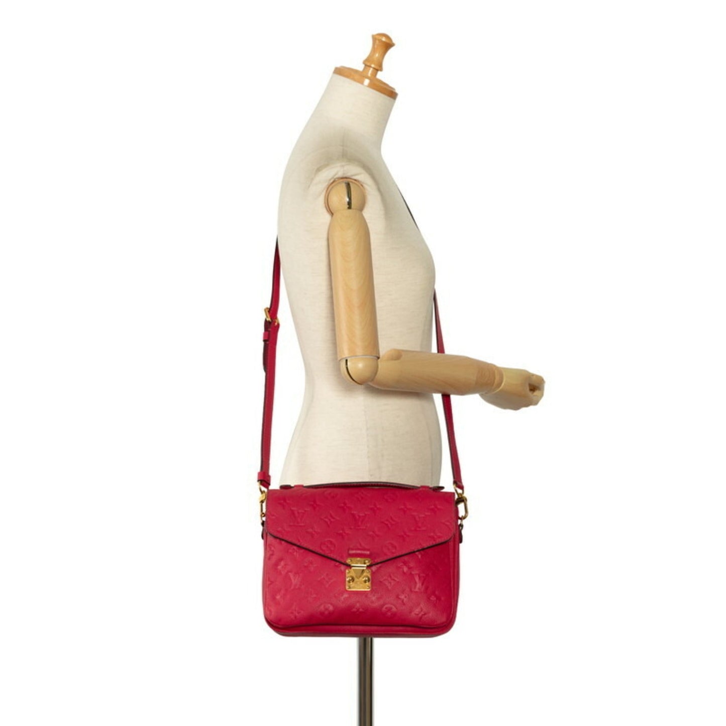 Louis Vuitton Monogram Pink Monogram Empreinte Handbag Pochette Shoulder Bag