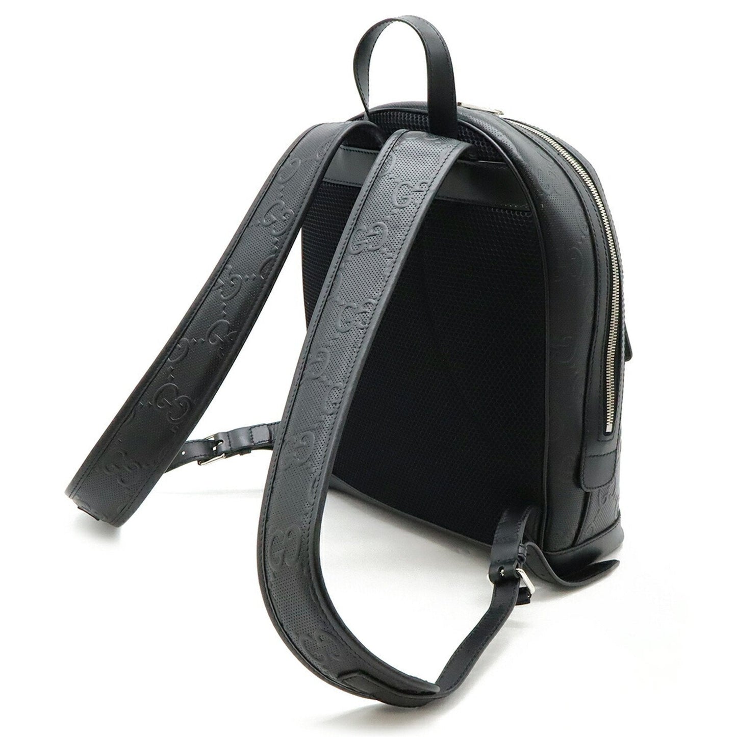 Gucci Black Leather Backpack