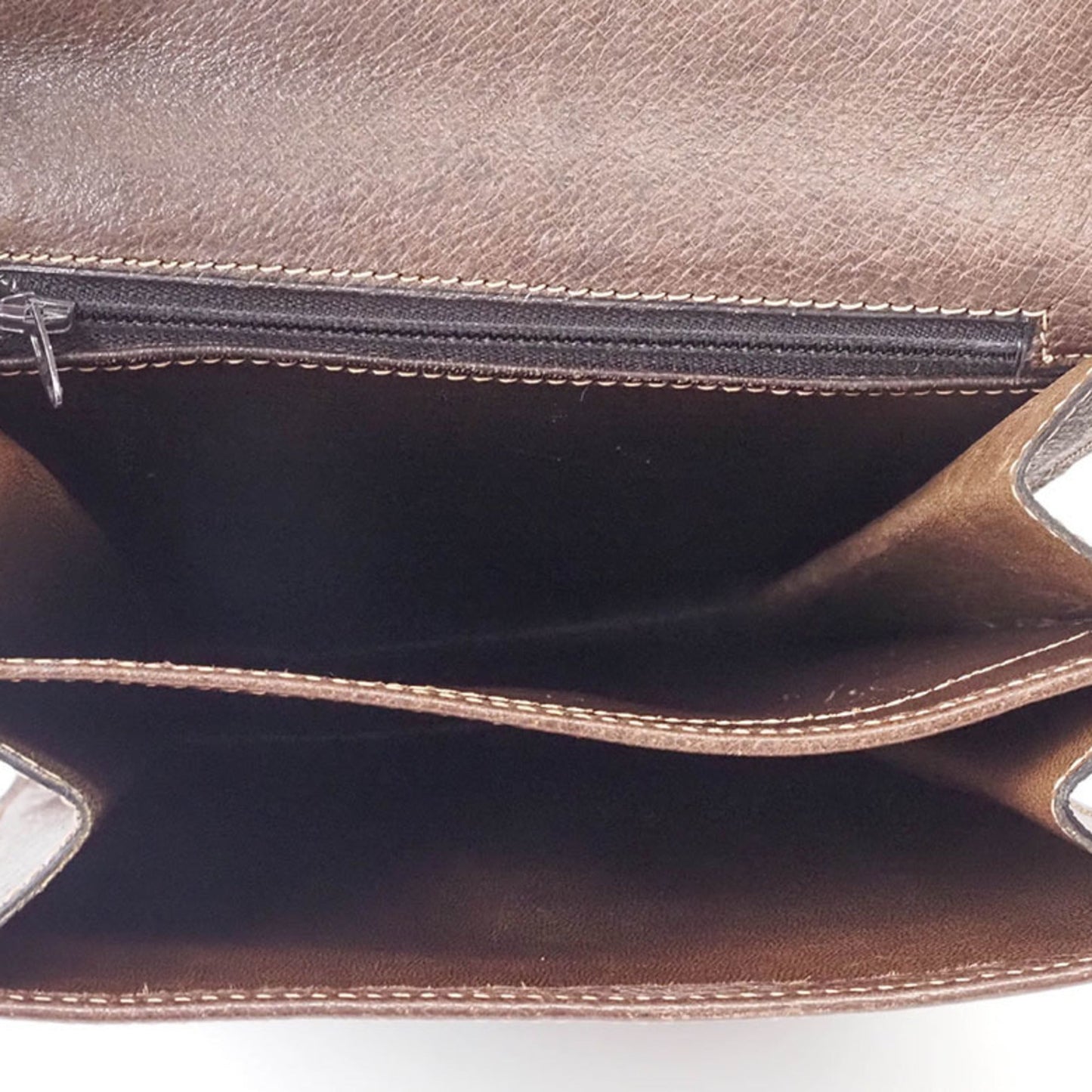 Gucci Brown Leather Shoulder Bag