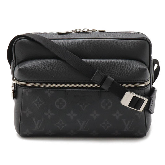 Louis Vuitton Black Noir Taigarama Shoulder Bag ()