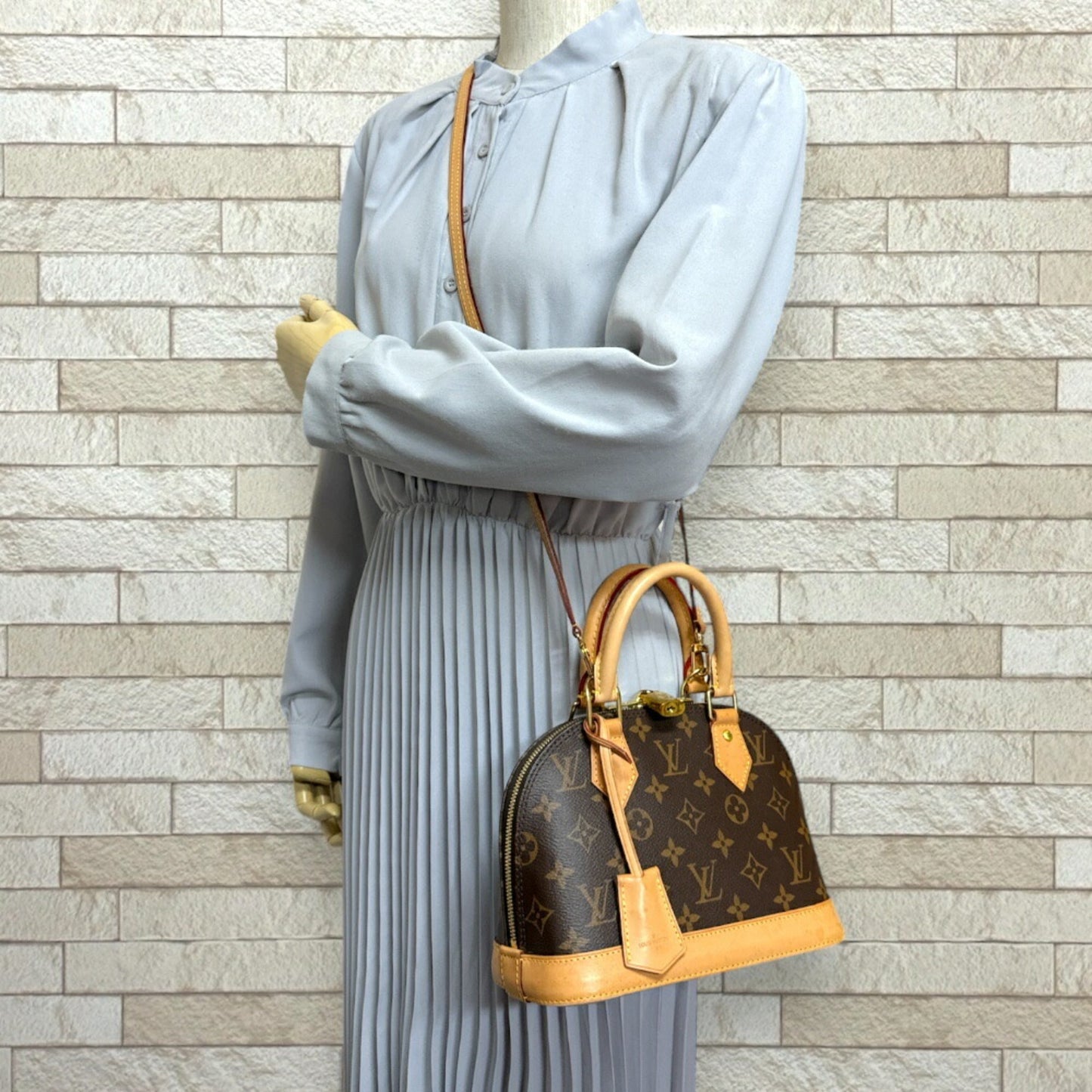 Louis Vuitton Brown Monogram Shoulder Bag