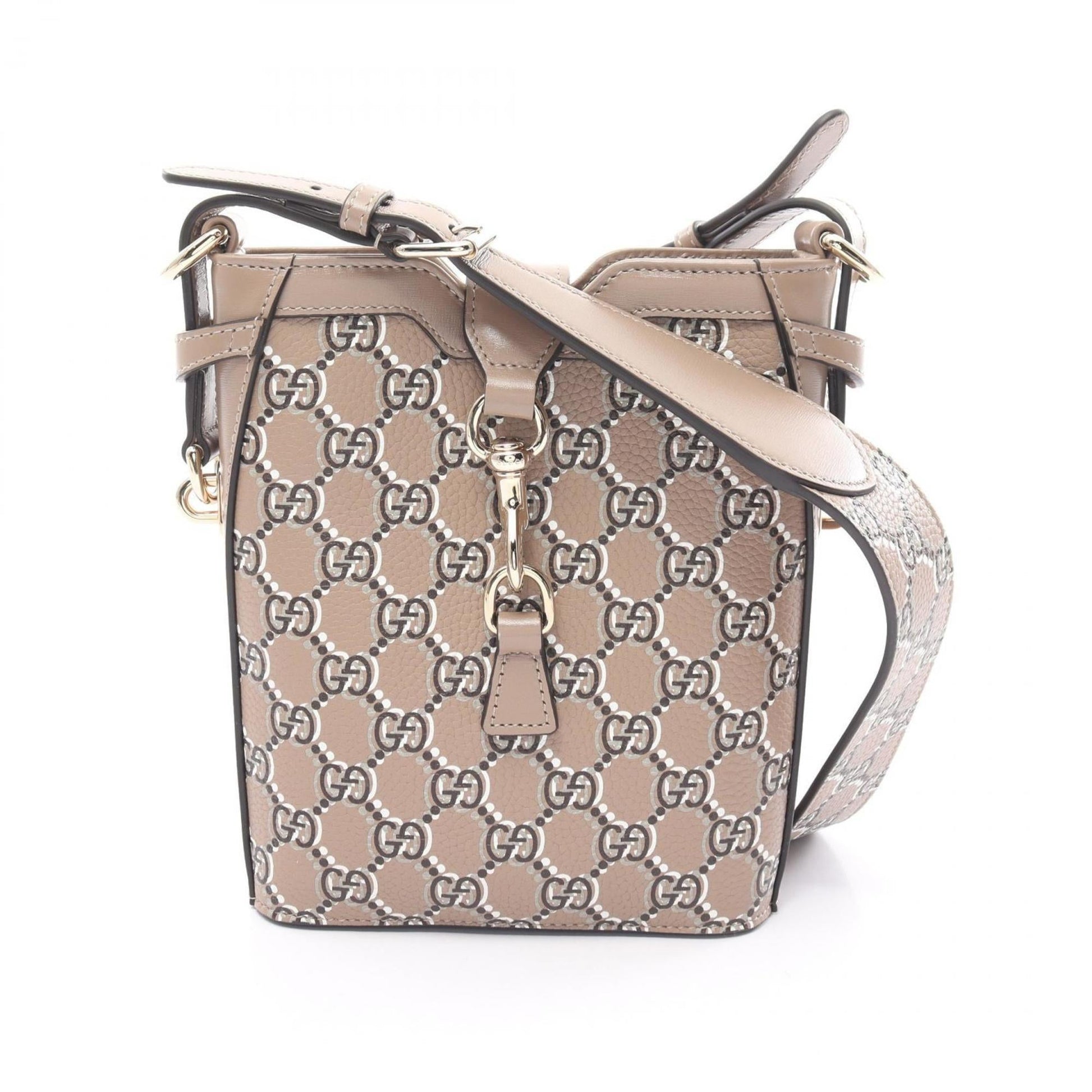 Gucci Beige Leather Shoulder Bag ()