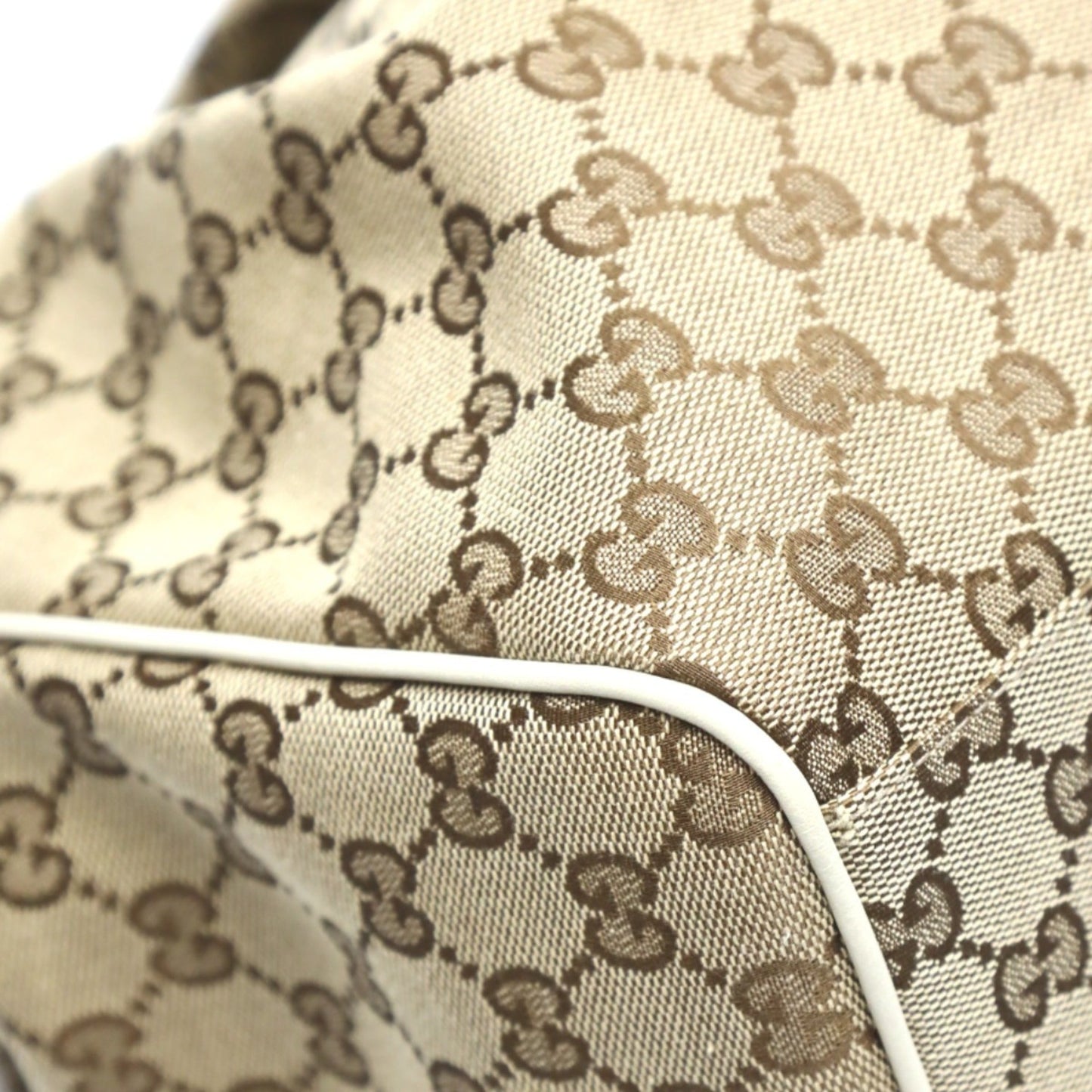 Gucci Brown Gg Canvas Handbag