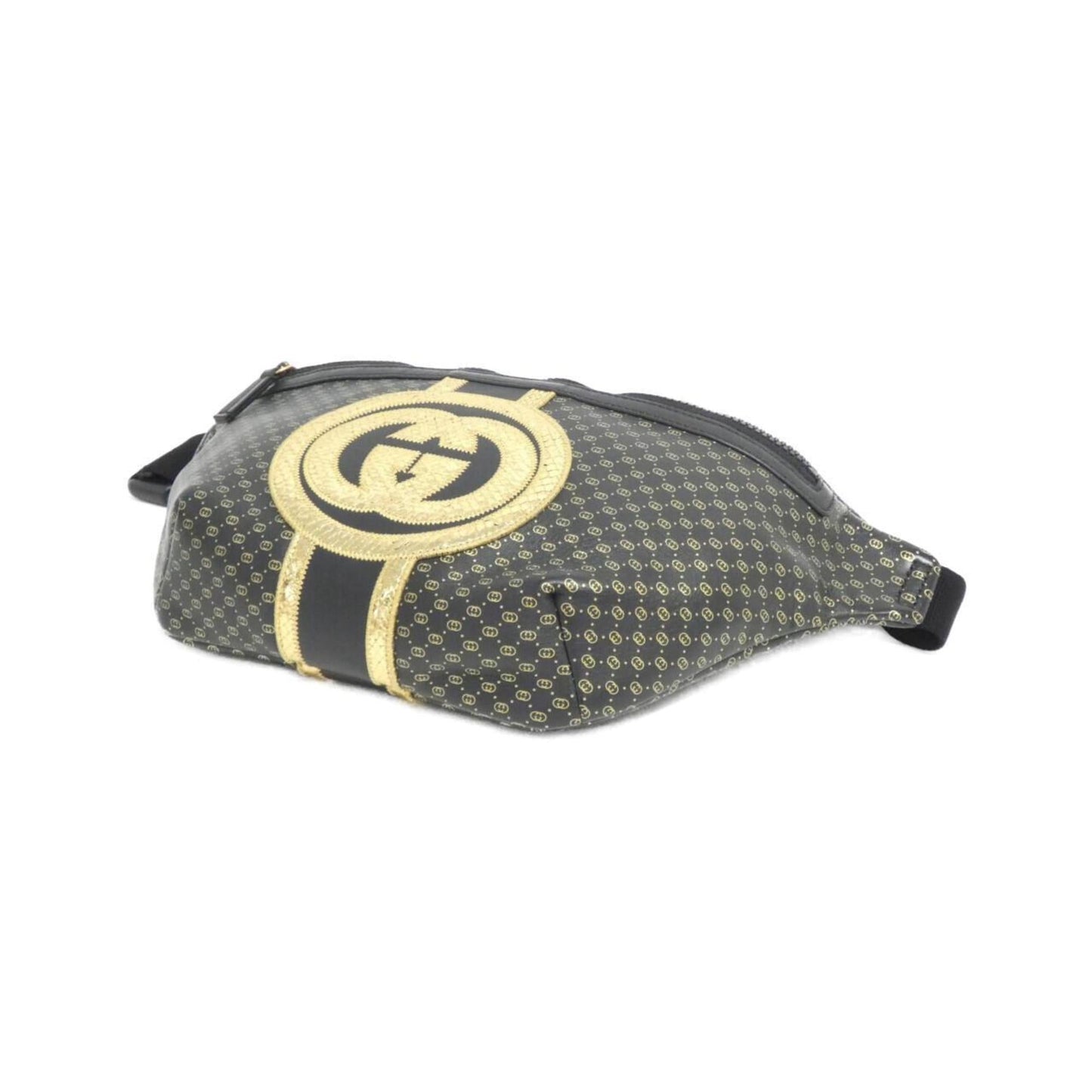 Gucci Black Leather Fanny Pack