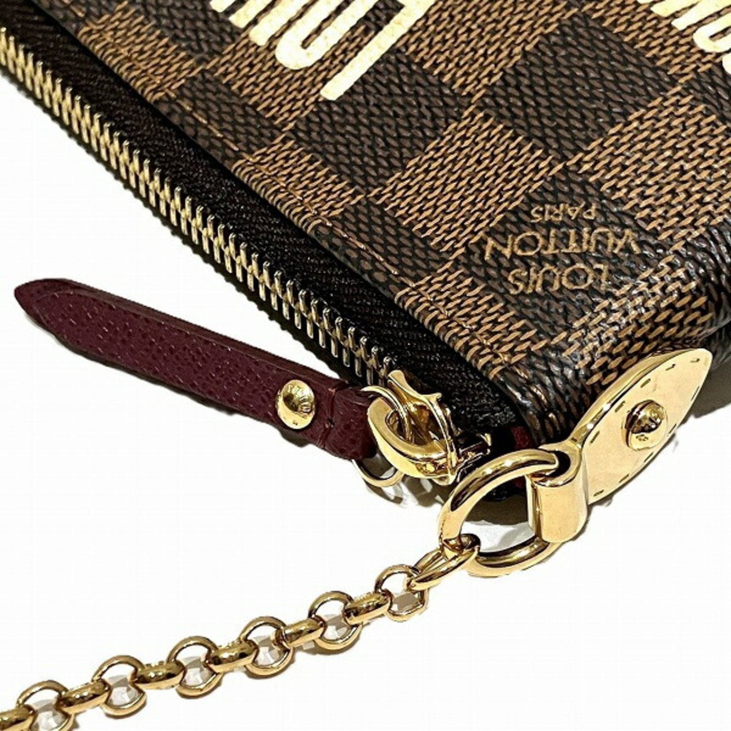 Louis Vuitton Damier Brown Damier Canvas Pochette Shoulder Bag