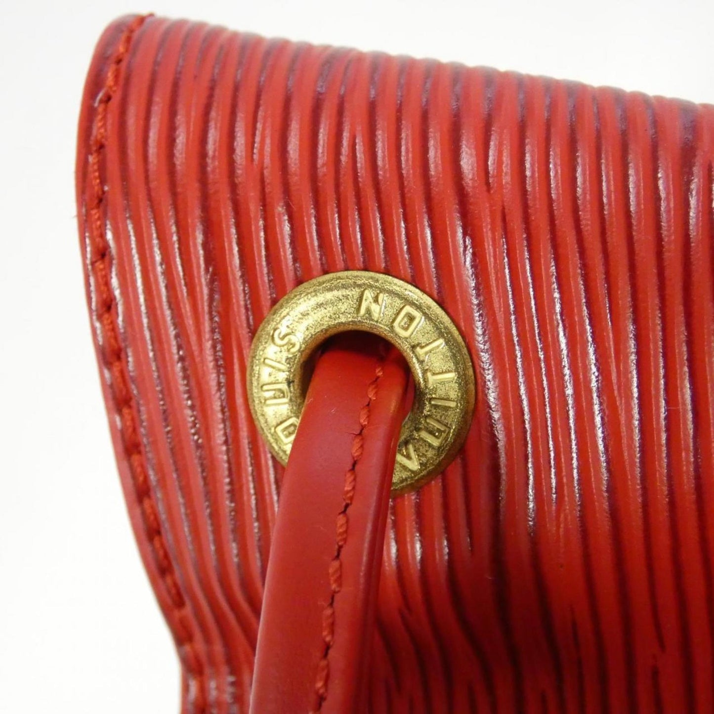 Louis Vuitton Red Color Leather Shoulder Bag