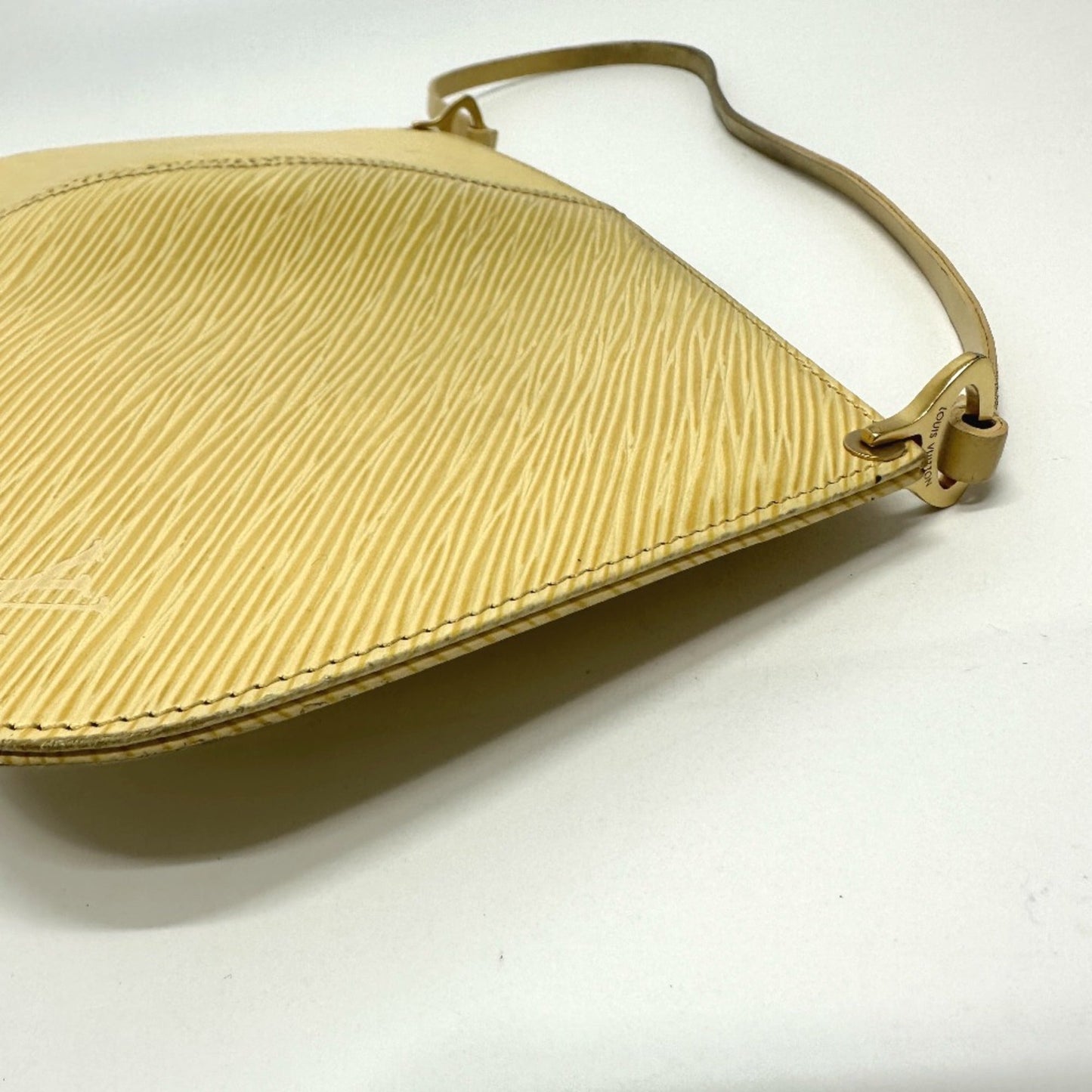 Louis Vuitton Beige Leather Shoulder Bag