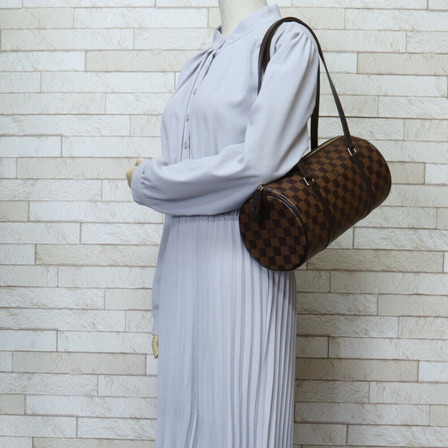 Louis Vuitton Brown Damier Canvas Shoulder Bag