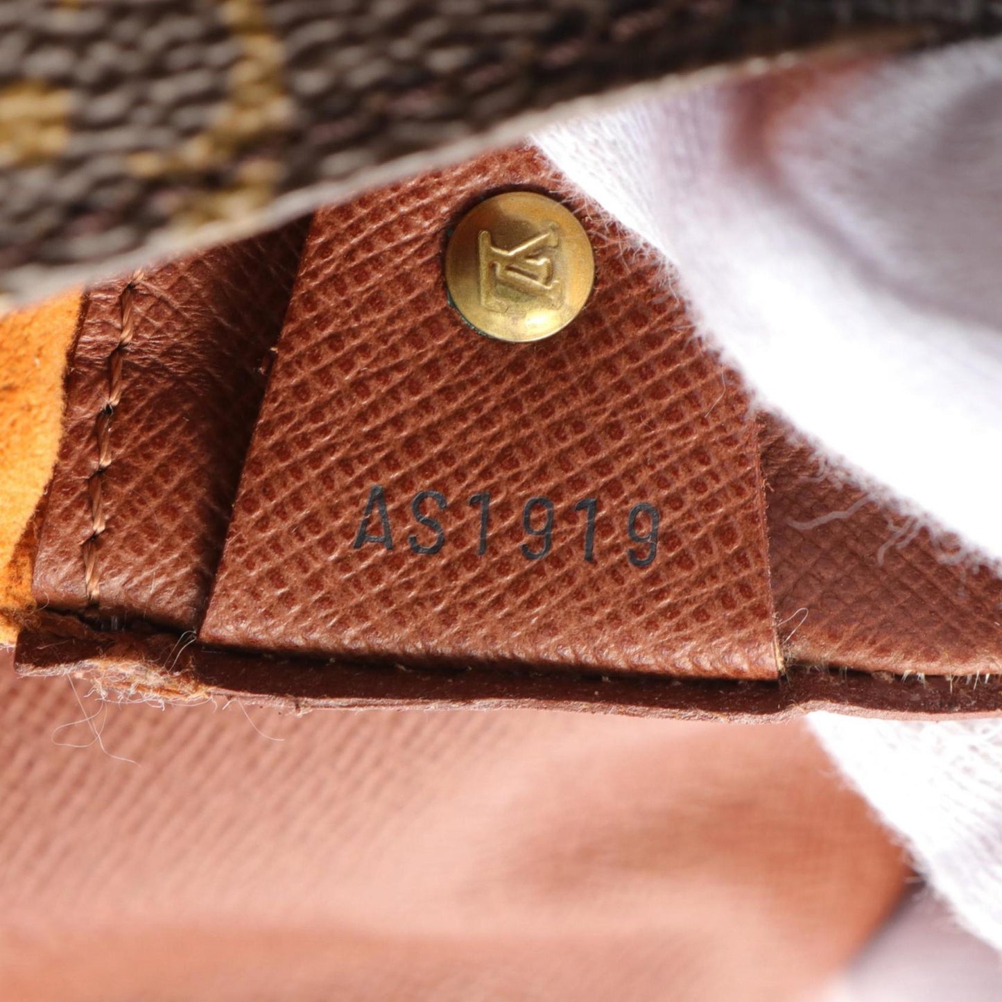 Louis Vuitton Brown Monogram Coated Canvas Shoulder Bag