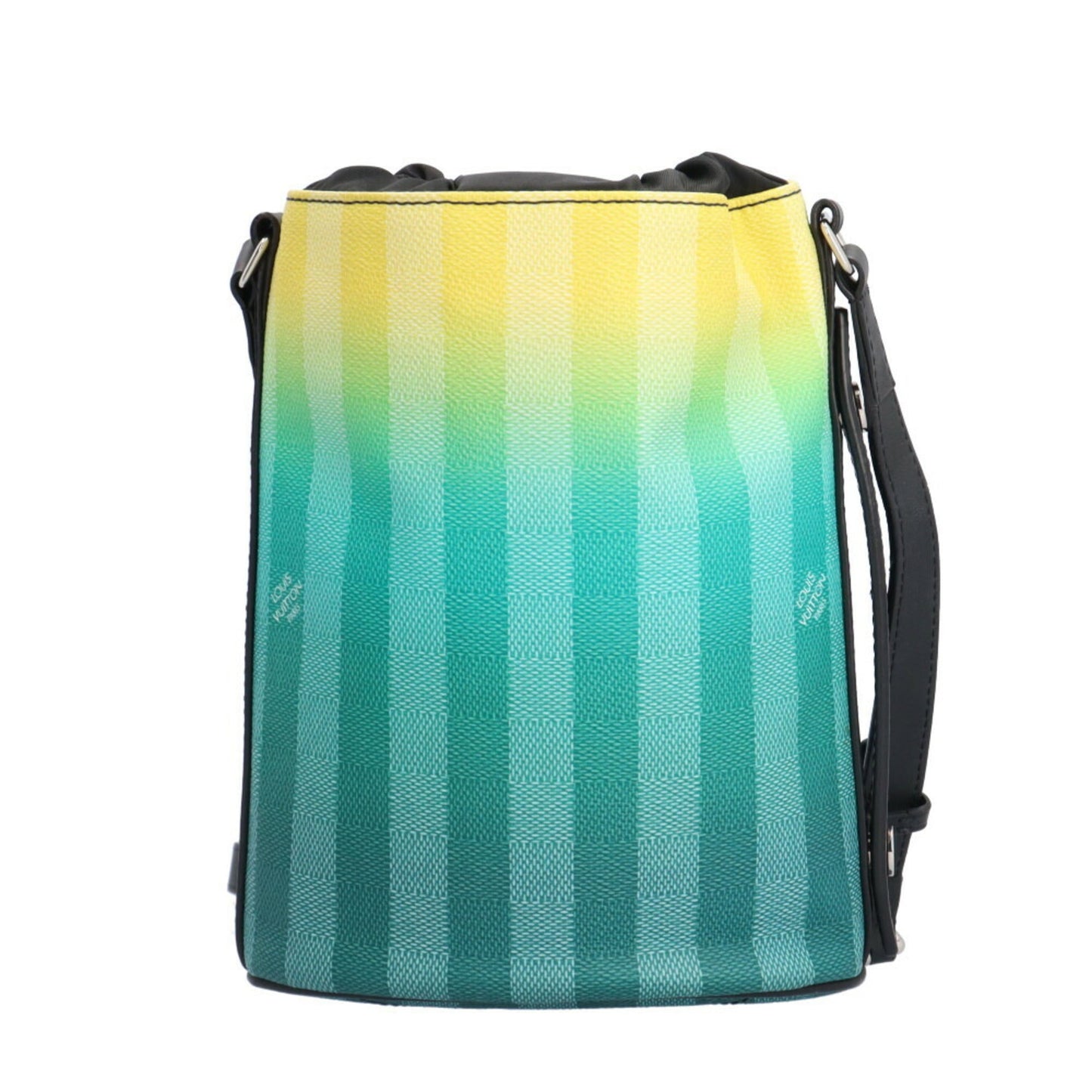 Louis Vuitton Green Yellow Pvc Shoulder Bag