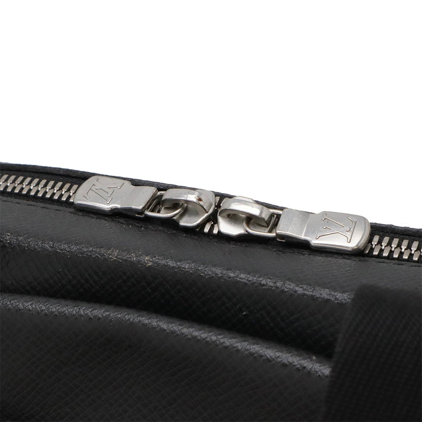 Louis Vuitton Ardoise Black Canvas Leather Shoulder Bag