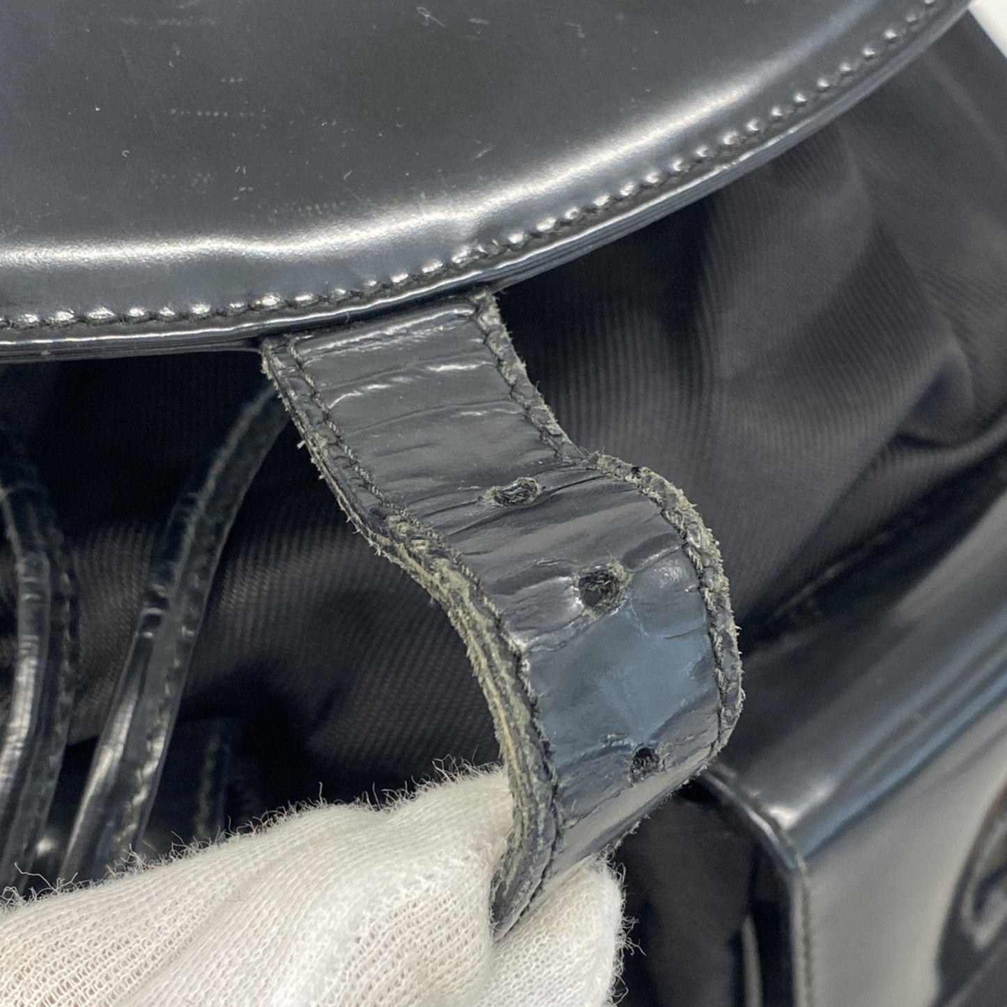 Gucci Black Nylon Backpack