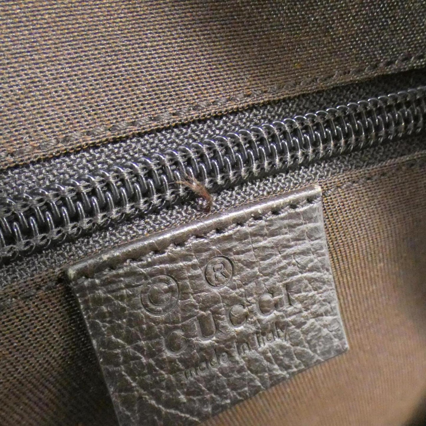 Gucci Beige Brown Gg Canvas Backpack