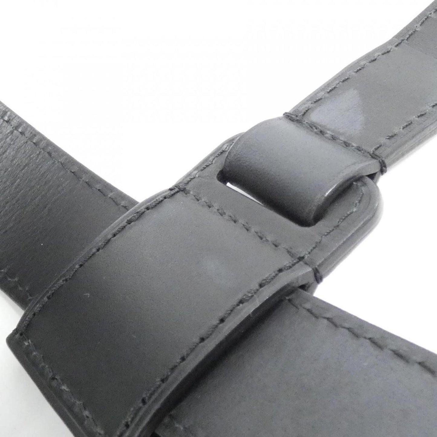 Louis Vuitton Black Leather Shoulder Bag