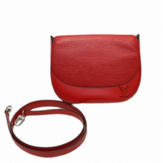 Louis Vuitton Red Color Epi Leather Handbag Shoulder Bag ()