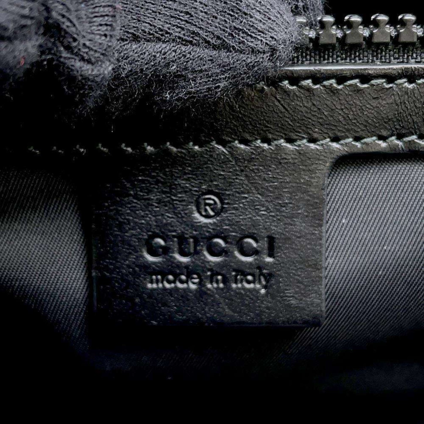 Gucci Black Nylon Sling Bag