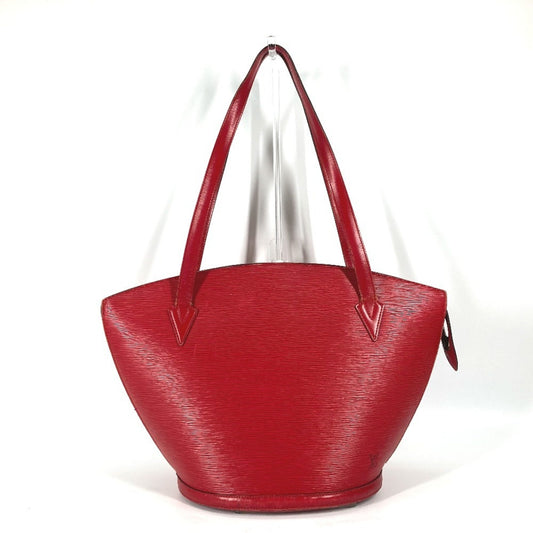 Louis Vuitton Castilian Red Red Color Epi Leather Shoulder Bag Tote Bag ()