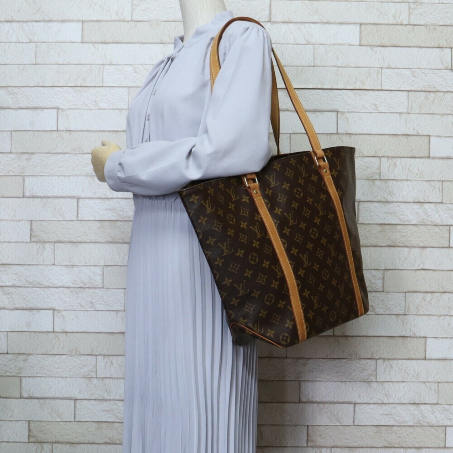 Louis Vuitton Brown Monogram Shoulder Bag