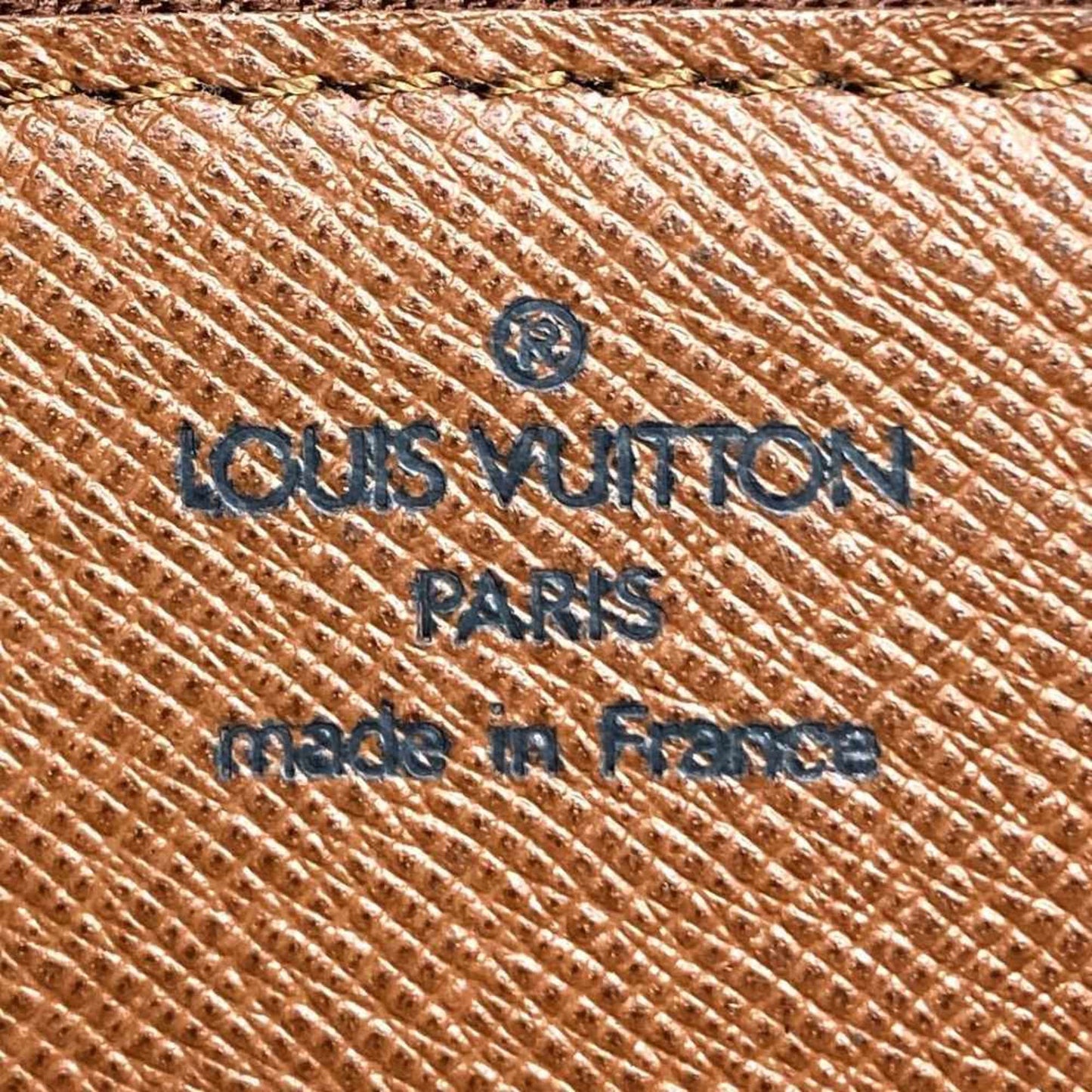 Louis Vuitton Monogram Brown Monogram Leather Shoulder Bag
