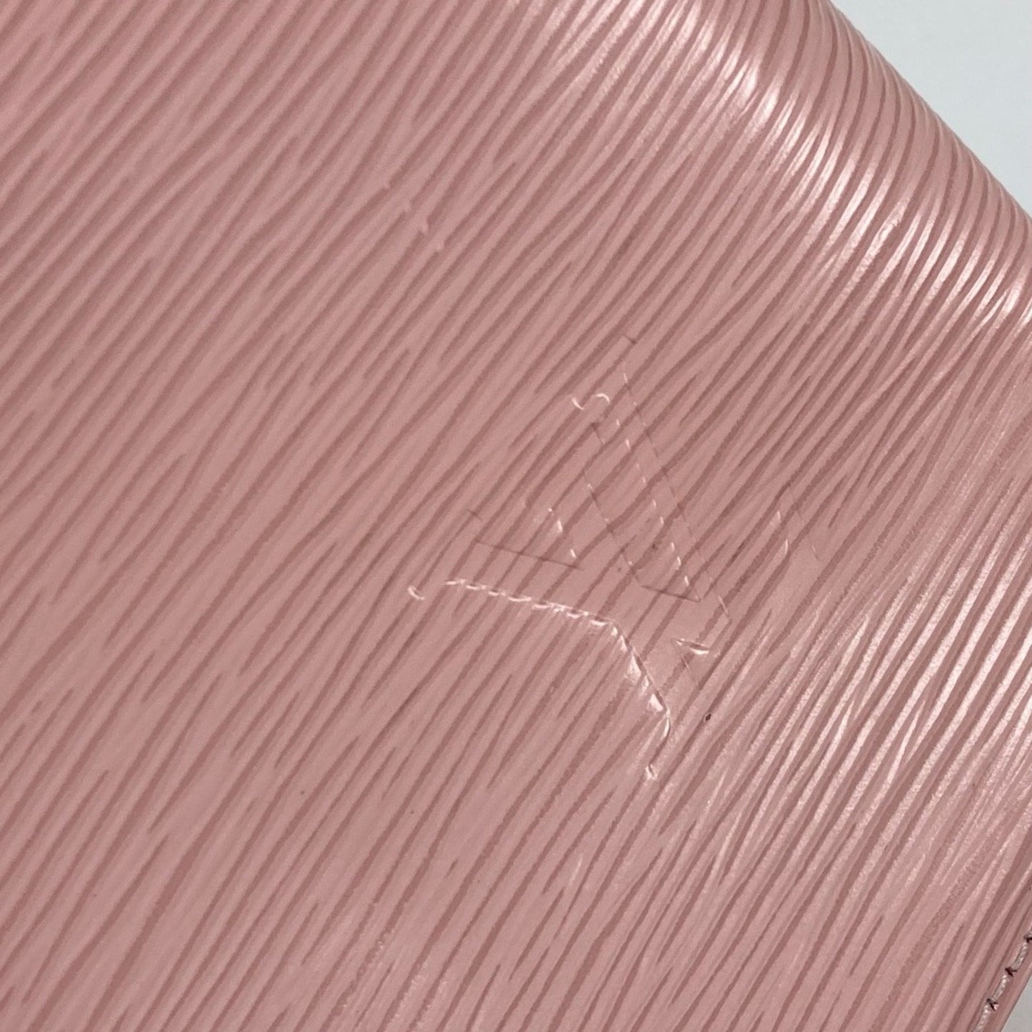 Louis Vuitton Pink Leather Shoulder Bag