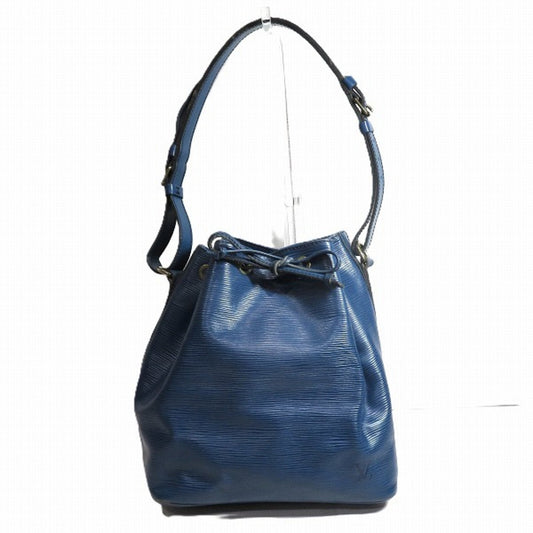 Louis Vuitton Blue Toledo Blue Leather Shoulder Bag ()
