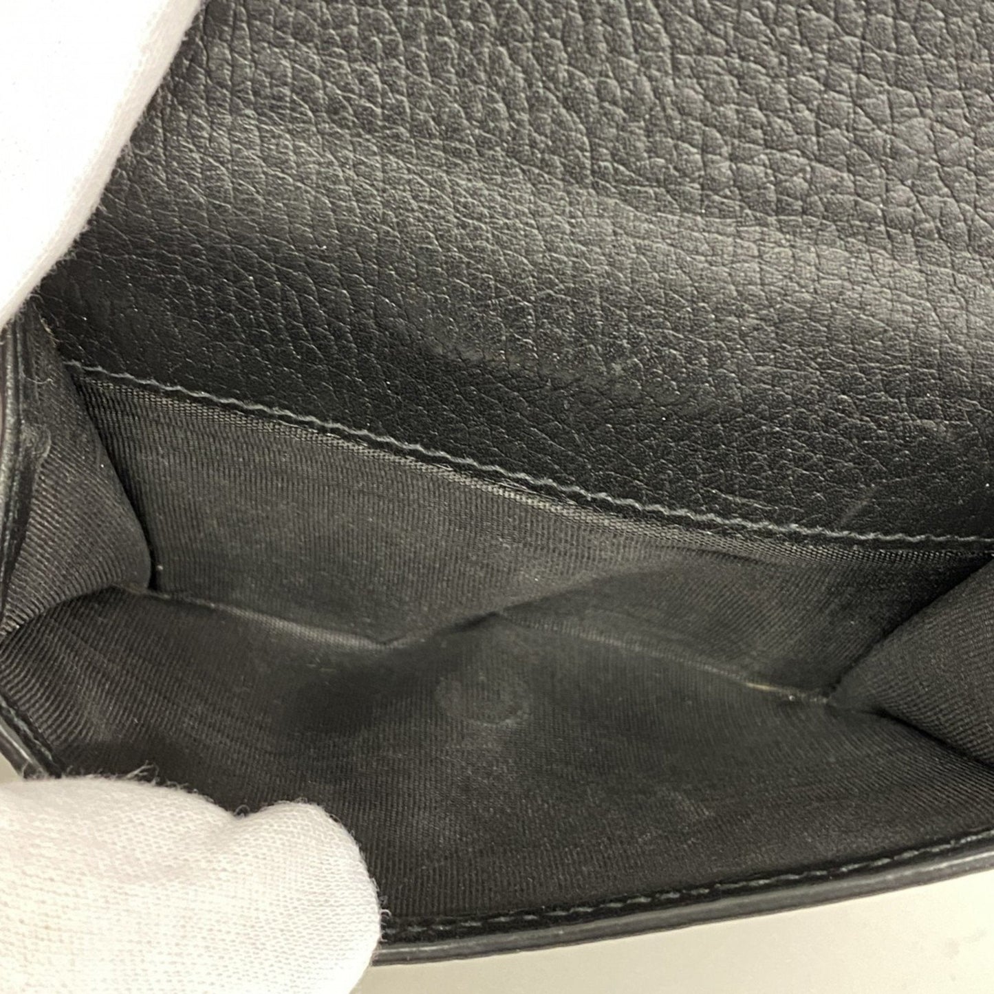 Gucci Black Leather Wallet (Bi-Fold)