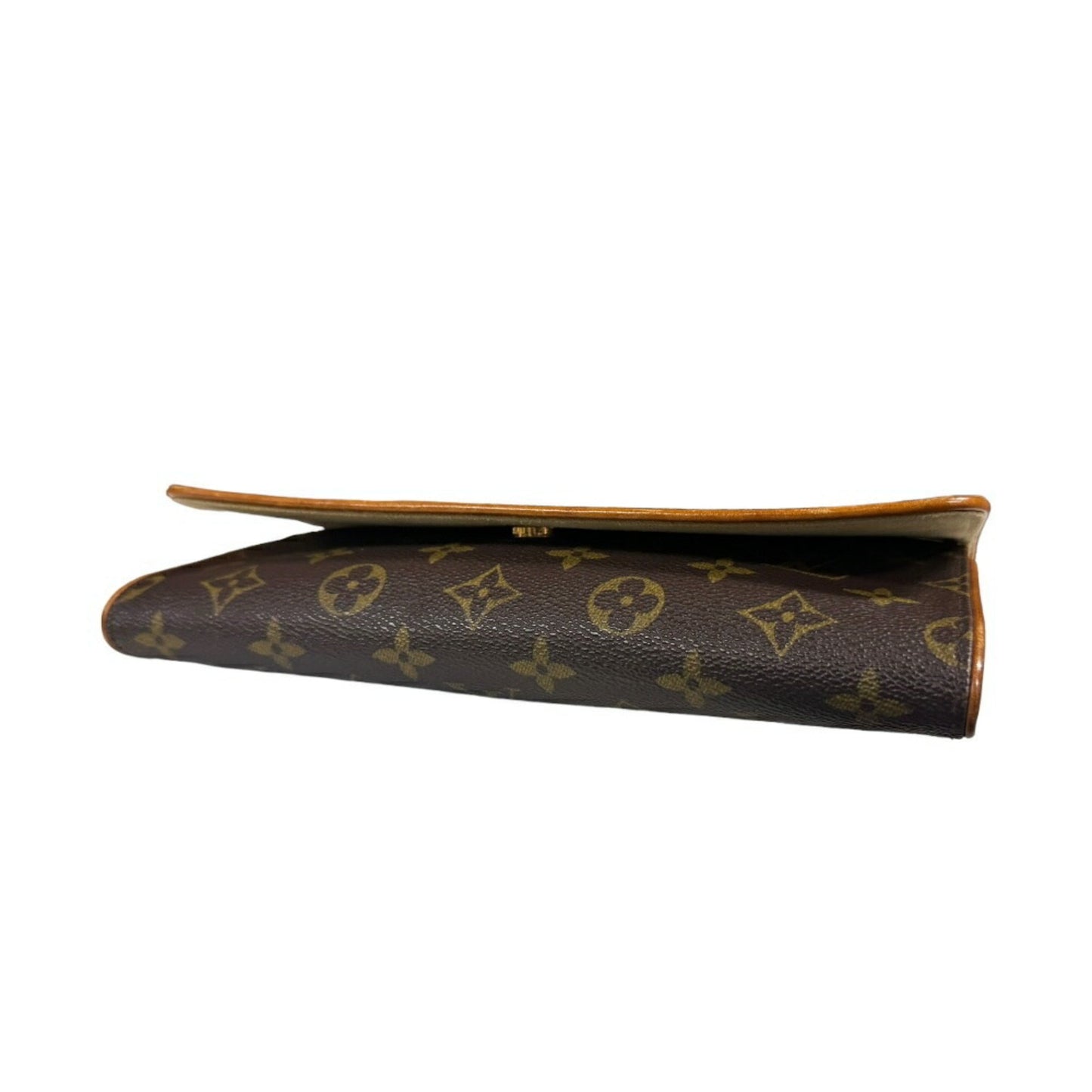 Louis Vuitton Brown Monogram Pochette Shoulder Bag