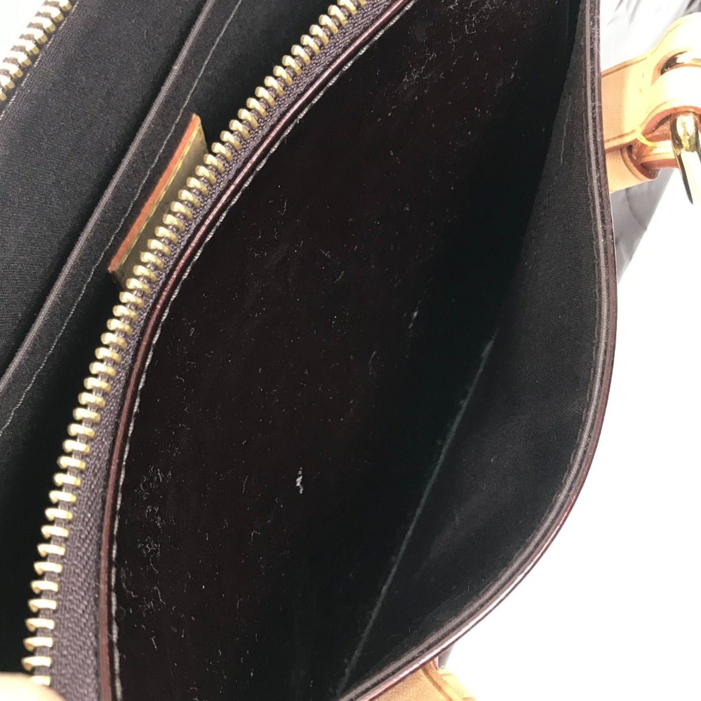 Louis Vuitton Red Leather Shoulder Bag